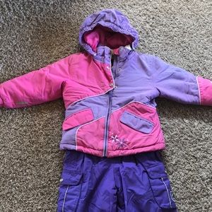 Girls size 5 Jupa Snowsuit